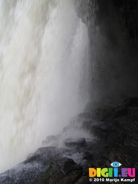 SX13203 Behind Sgwd yr Elra waterfall